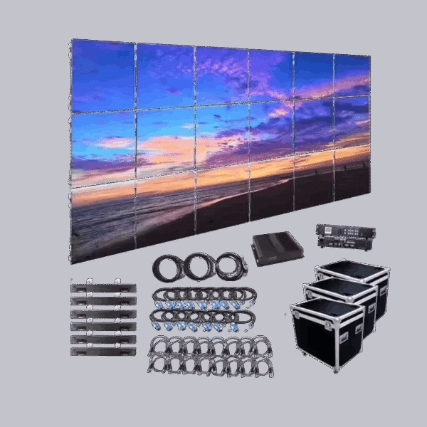 professional outdoor video wall rental