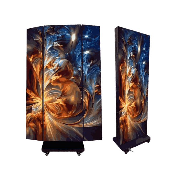 foldable led poster display