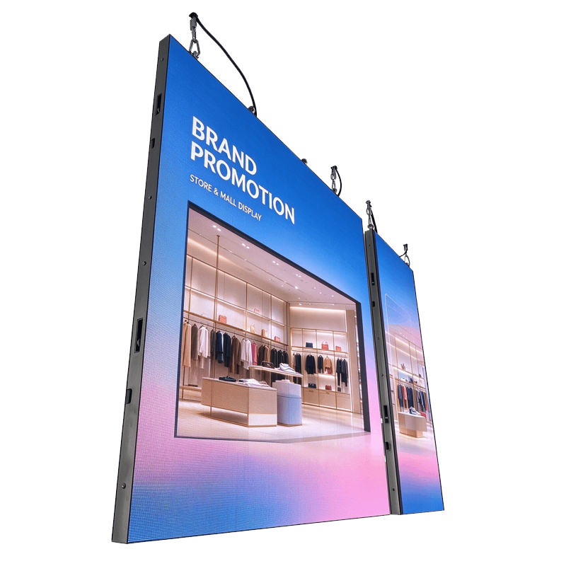 LED display panel for advertising main image