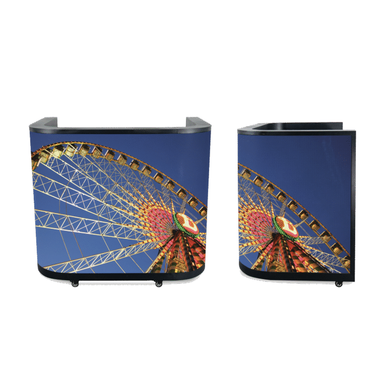seamless flexible mobile LED display rental